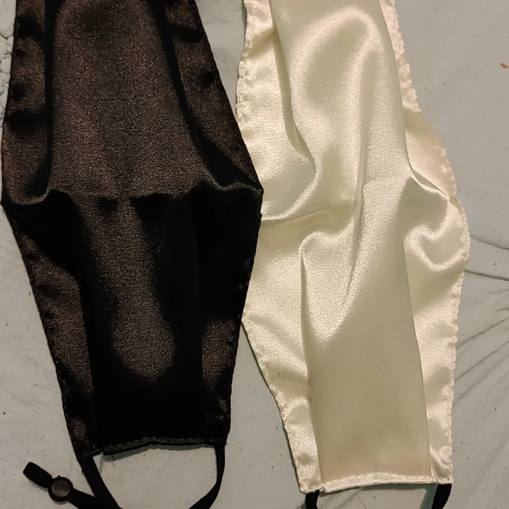 2 Silky Face Masks